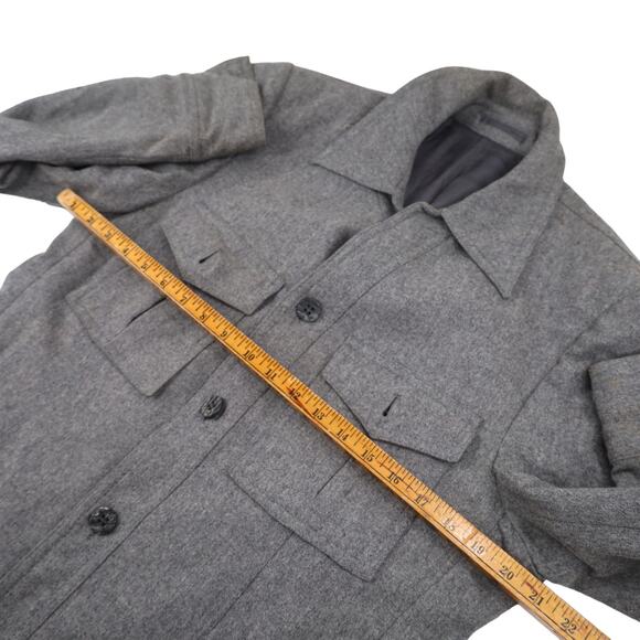 Vintage Wool Garrison Shirt Jacket - Picture 6 of 10